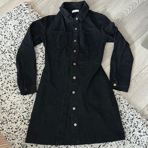 Kookai Fitted Jean Dress